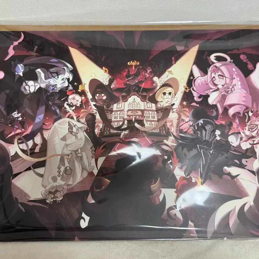 [BUNJANG] Cookierun Kingdom 5th Anniversary Poster (Sealed) / 쿠키런 킹덤 쿠킹덤 5주년 포스터 어둠을 완성하는 자 미개봉