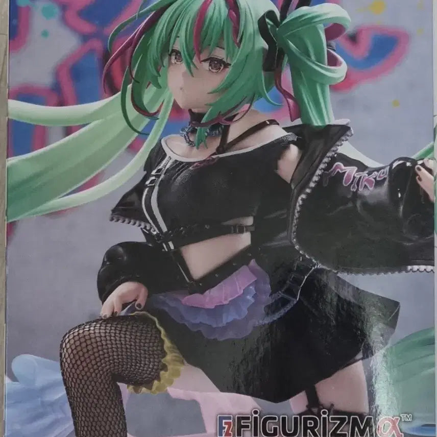 [BUNJANG] Sega Hatsune Miku FiguRise Punk Miku Figure / 세가 하츠네 미쿠 FIGURIZMa 펑크 미쿠 피규어