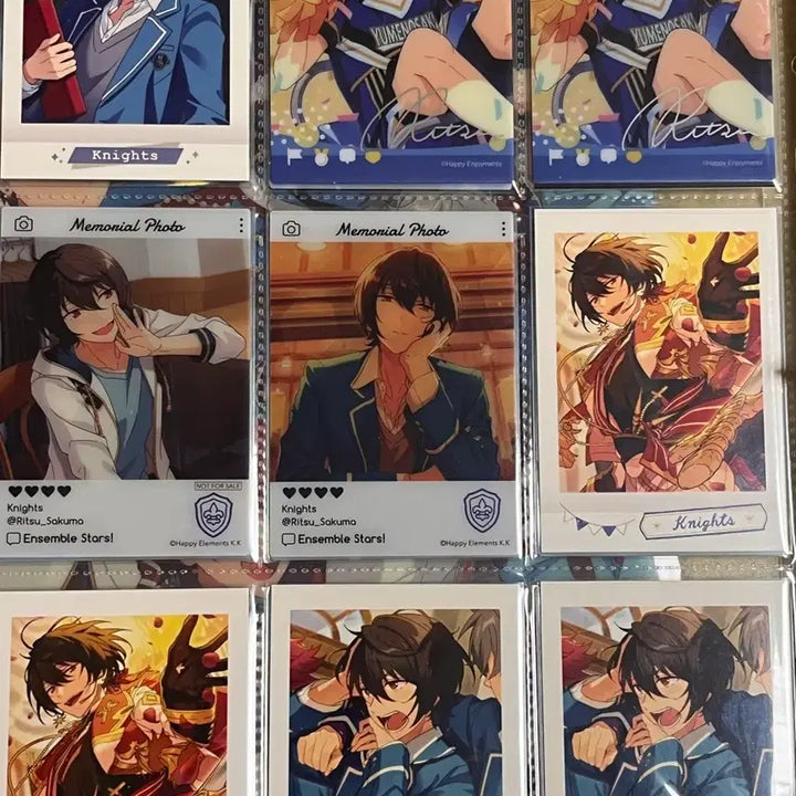 [BUNJANG] Ensemble Stars! Sakuma Rei Paper Clear Photo Cards Bundle Set / 앙스타 사쿠마 리츠 지류 피샤 파샷츠 처분 170장