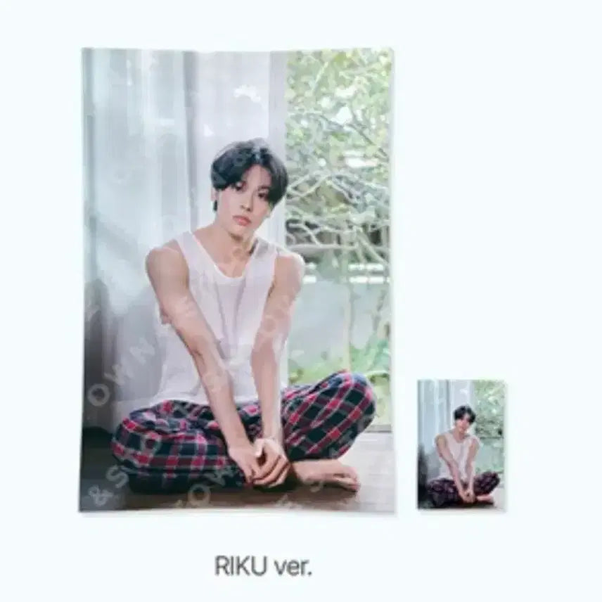 [BUNJANG] NCT WISH Riku Fabric Poster Summer Exhibition / 엔시티위시 리쿠 패브릭포스터 여름나기 전시회
