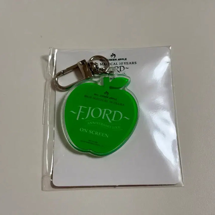 [BUNJANG] Mrs. GREEN APPLE Fjords Goods Package Keyring (Sealed) / 미세스그린애플 피요르드 굿즈패키지 키링 미개봉