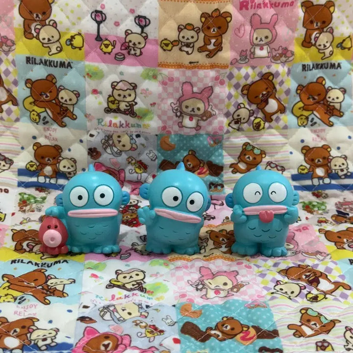 [BUNJANG] Sanrio Hangyodon Figure 3 Types Bundle Set / 산리오 한교동 피규어 3종 일괄