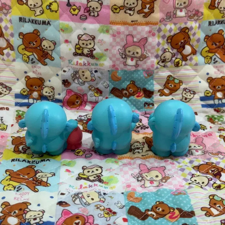 [BUNJANG] Sanrio Hangyodon Figure 3 Types Bundle Set / 산리오 한교동 피규어 3종 일괄