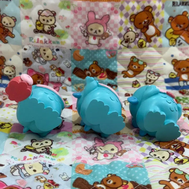[BUNJANG] Sanrio Hangyodon Figure 3 Types Bundle Set / 산리오 한교동 피규어 3종 일괄