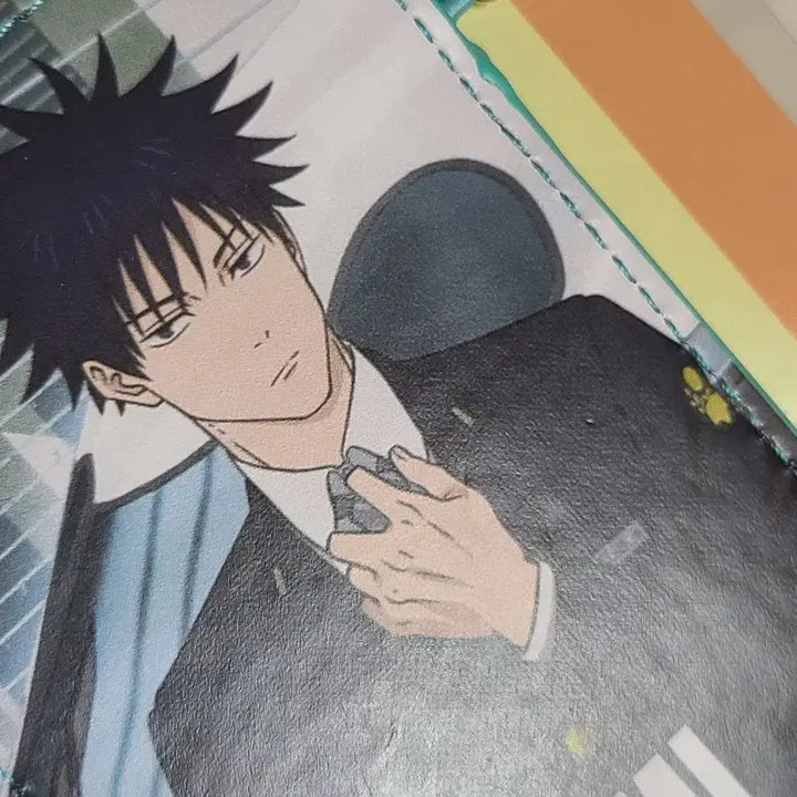 [BUNJANG] Jujutsu Kaisen Megumi Fushiguro IC Card Case &amp; Pouch Bundle Set (Sealed) / 주술회전 쥬쥬탐방 나고야 후시구로 메구미 IC카드 케이스 헝겊주머니 일괄