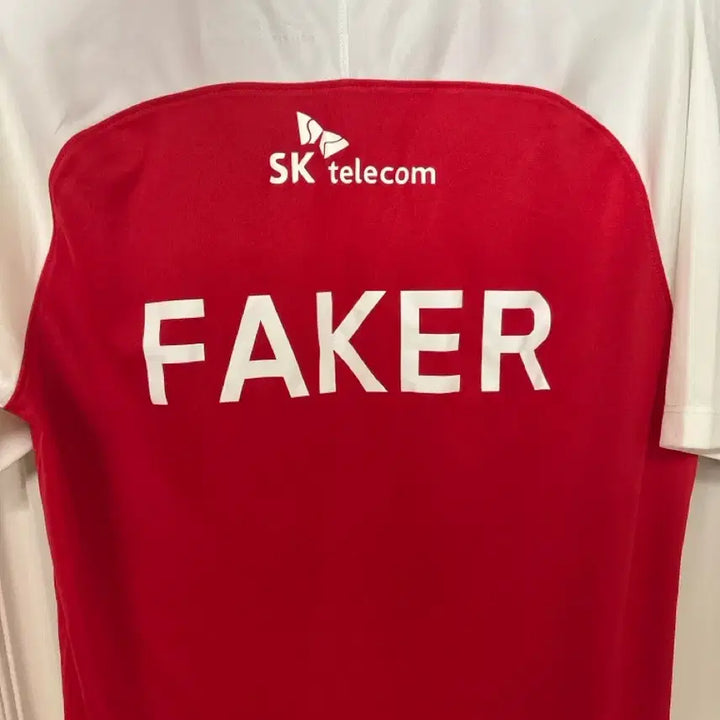 [BUNJANG] T1 Faker 2021 Jersey / 2021 T1 Faker 유니폼