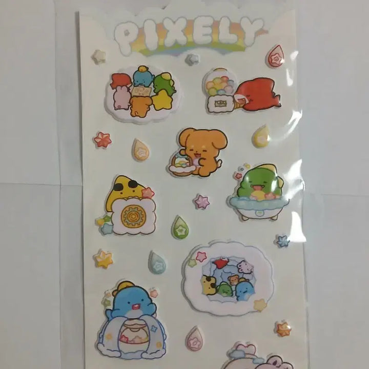 [BUNJANG] Jamtteul The Prism Plush Sticker Set (Sealed) / 잠뜰 더 프리즘 폭신스티커 미개봉