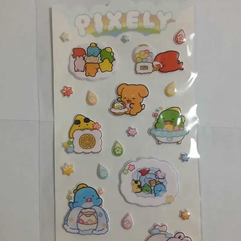 [BUNJANG] Jamtteul The Prism Plush Sticker Set (Sealed) / 잠뜰 더 프리즘 폭신스티커 미개봉