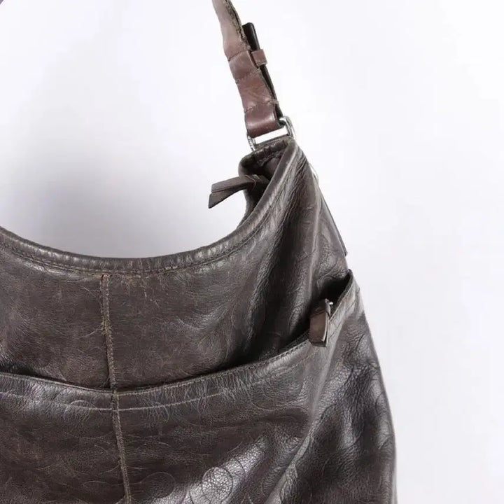 [BUNJANG] Coach Real Leather Shoulder Bag Brown / Coach 코치 리얼레더 숄더백 브라운