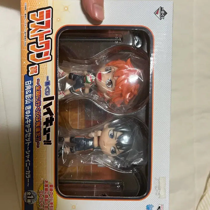[BUNJANG] Haikyuu!! Chibi큥 Ichiban Kuji Last One Prize Hinata/Kageyama Figure / 하이큐 치비큥 제일복권 라스트원상 히나타/카게야마
