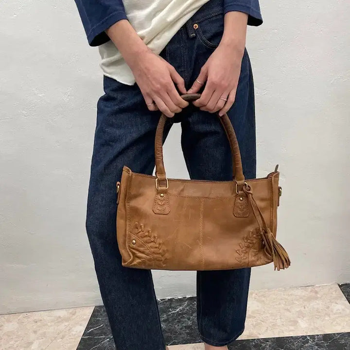 [SOLD OUT] Vintage Diba true aged leather bag