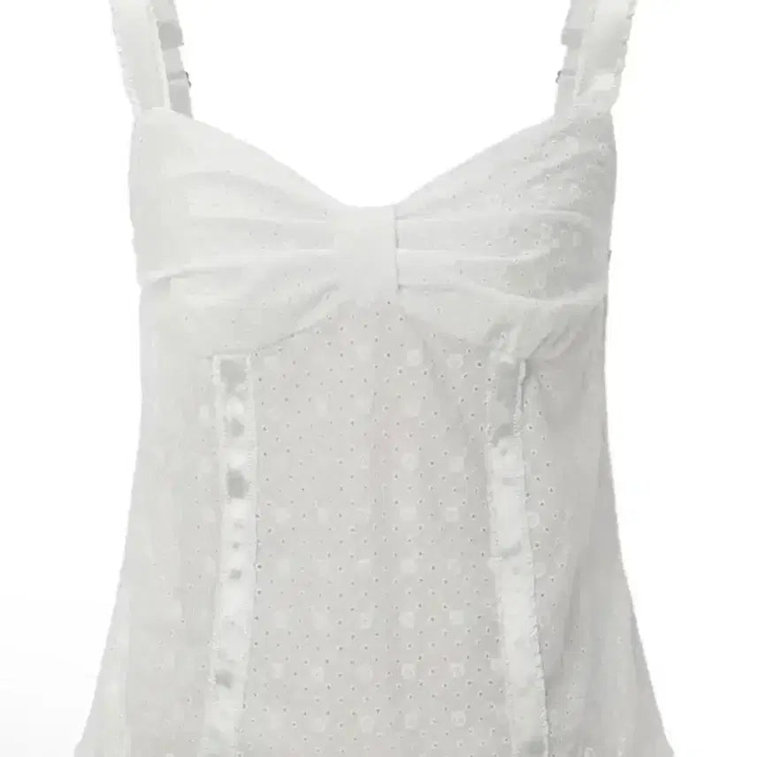 [SOLD OUT] 쓰리타임즈 리본 트림 탑 Ribbon trim top