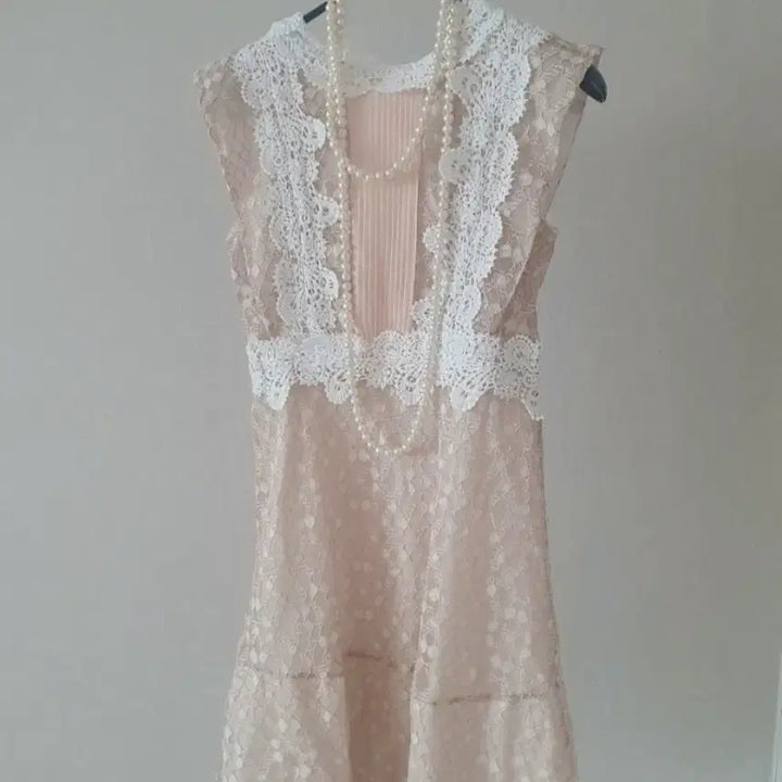 [BUNJANG] Lace Mini Dress / 새상품 레이스 미니원피스