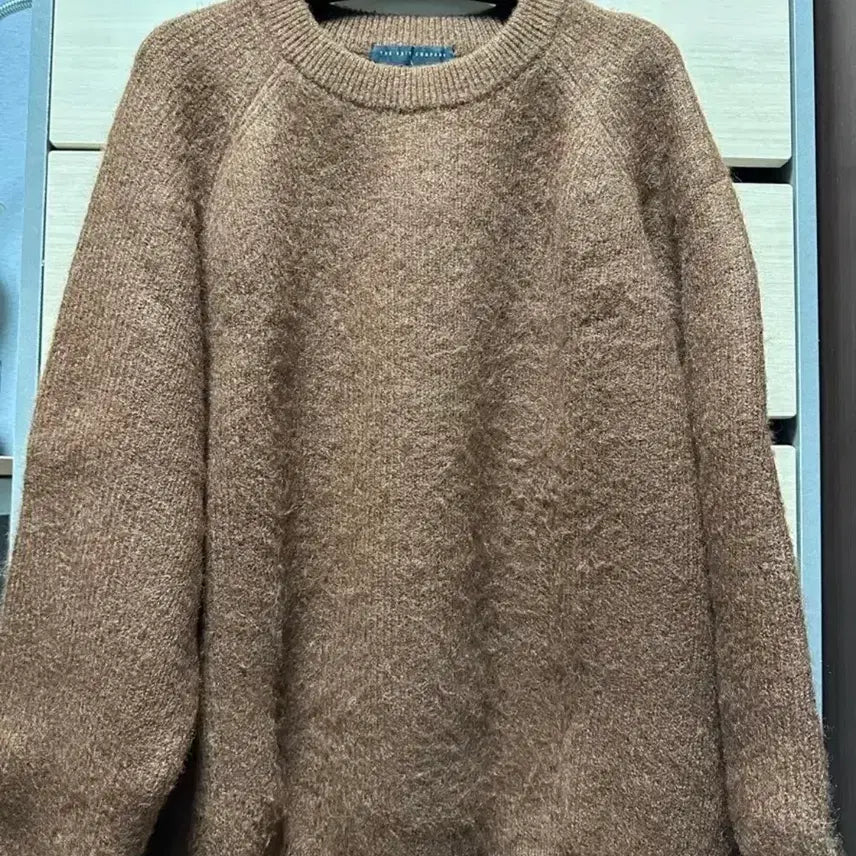[BUNJANG] The Knit Company Alpaca Blend Ribbed Knit - Brown (L) / (L)더니트컴퍼니 알파카 블렌드 리브드 니트