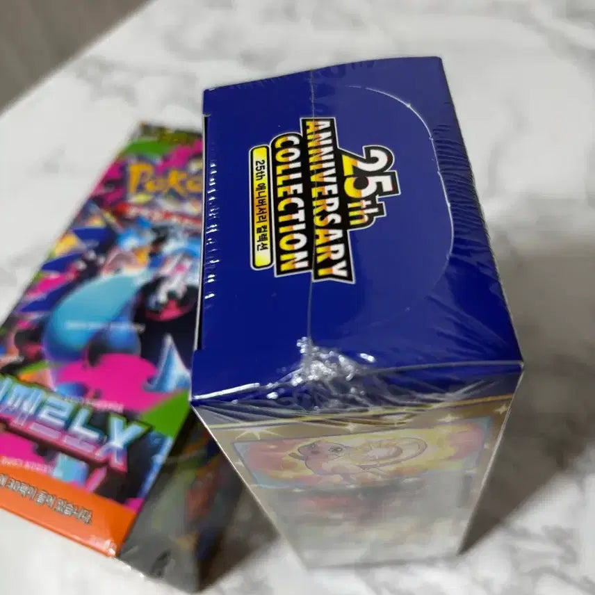 [BUNJANG] Pokemon 25th Anniversary Collection &amp; Inferno X Sealed Box Bundle / 포켓몬 카드 25주년 미개봉+인페르노 미개봉