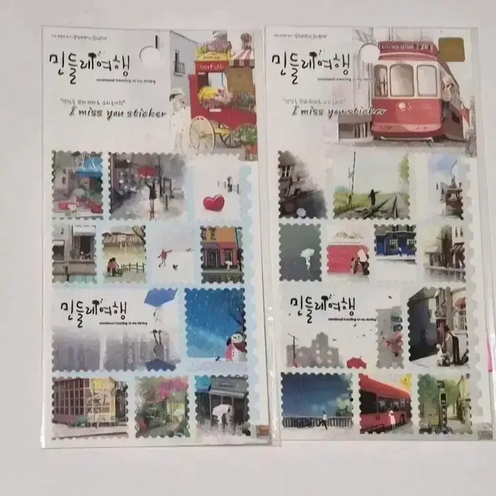 [BUNJANG] Classic Dandelion Travel Sticker Set / 고전 민들레 여행 스티커