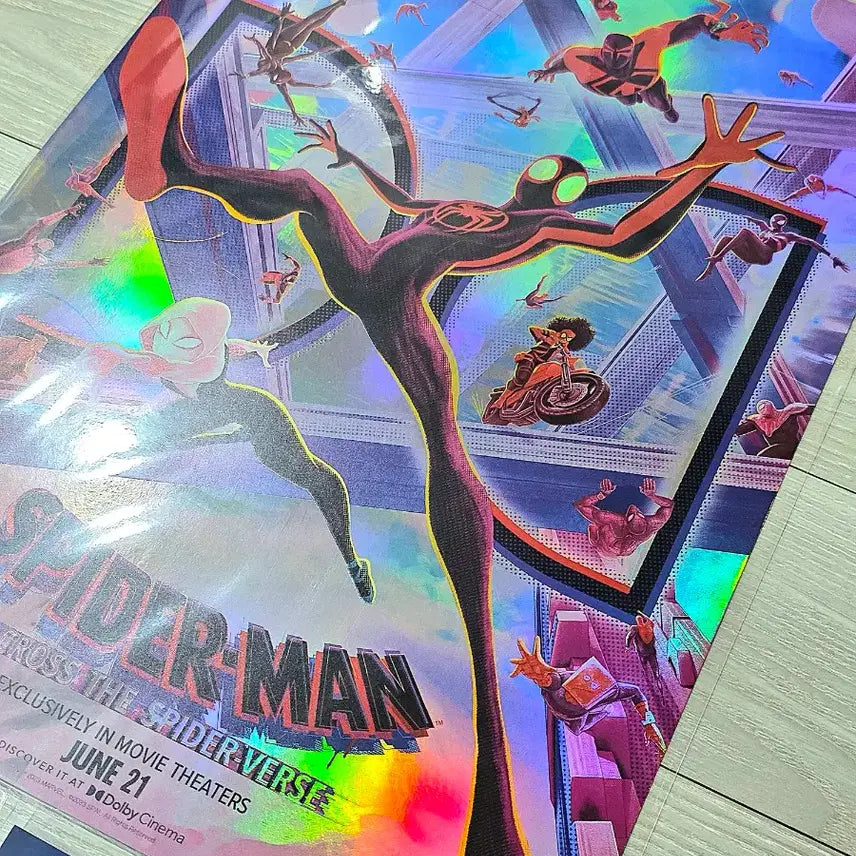 [BUNJANG] Spider-Man: Across the Spider-Verse Dolby Cinema MX4D Special Exhibition Poster / 스파이더맨뉴유니버스 어크로스더유니버스 돌비MX4D기획전포스터 어더유어스파