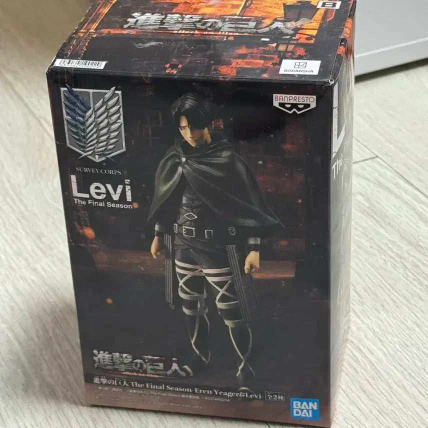 [BUNJANG] Attack on Titan Levi The Final Figure / 진격의 거인 리바이 더파이널 피규어