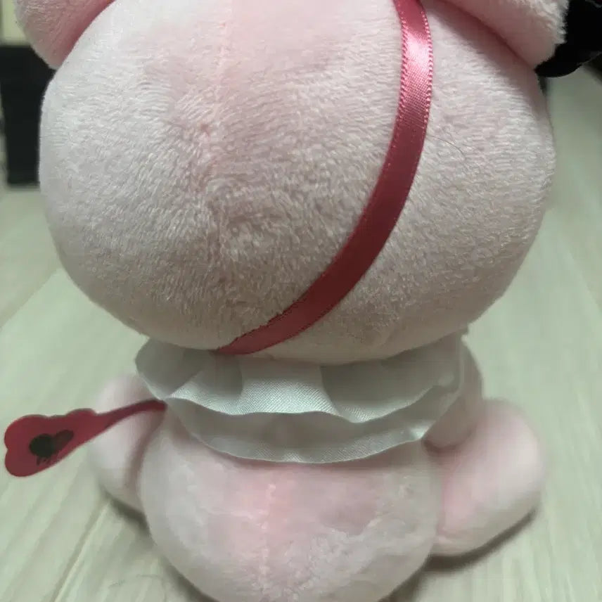 [BUNJANG] Glummy Bear Eye Patch Pink Plush Doll / 글루미베어 아이패치 핑크 인형 누이
