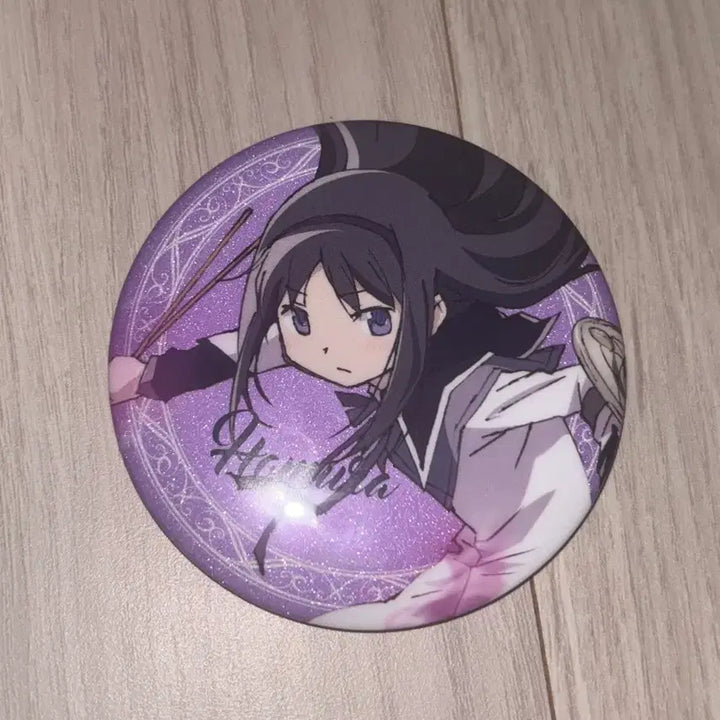 [BUNJANG] Puella Magi Madoka Magica Akemi Homura Can Badge / 마법소녀 마도카 마기카 아케메 호무라 캔뱃지