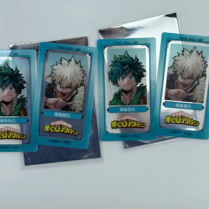 [BUNJANG] My Hero Academia Midoriya Bakugo Clear Card Set / 나히아 주간소년  미도리야 바쿠고 클리어카드 양도