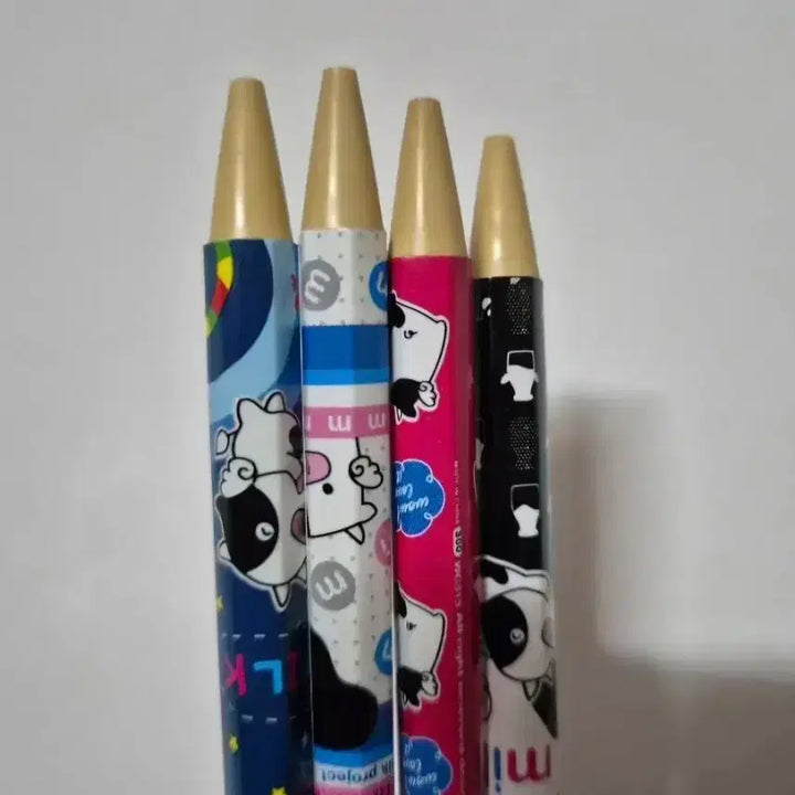 [BUNJANG] Milk Ballpoint Pen Set / 4개)밀크 샤프 세트