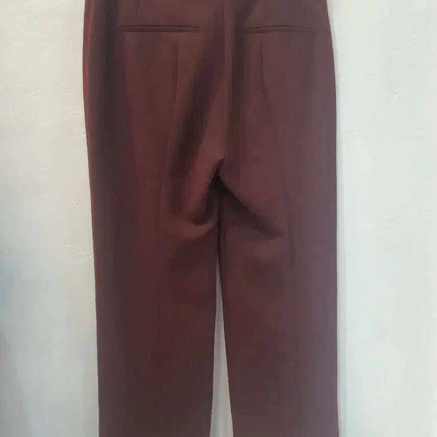 [BUNJANG] Mine Burgundy Slacks Pants / 한섬  마인 버건디 슬렉스 바지64-94(원단일본산)