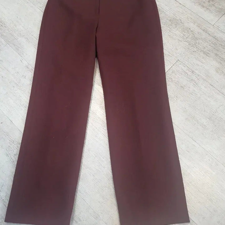 [BUNJANG] Mine Burgundy Slacks Pants / 한섬  마인 버건디 슬렉스 바지64-94(원단일본산)