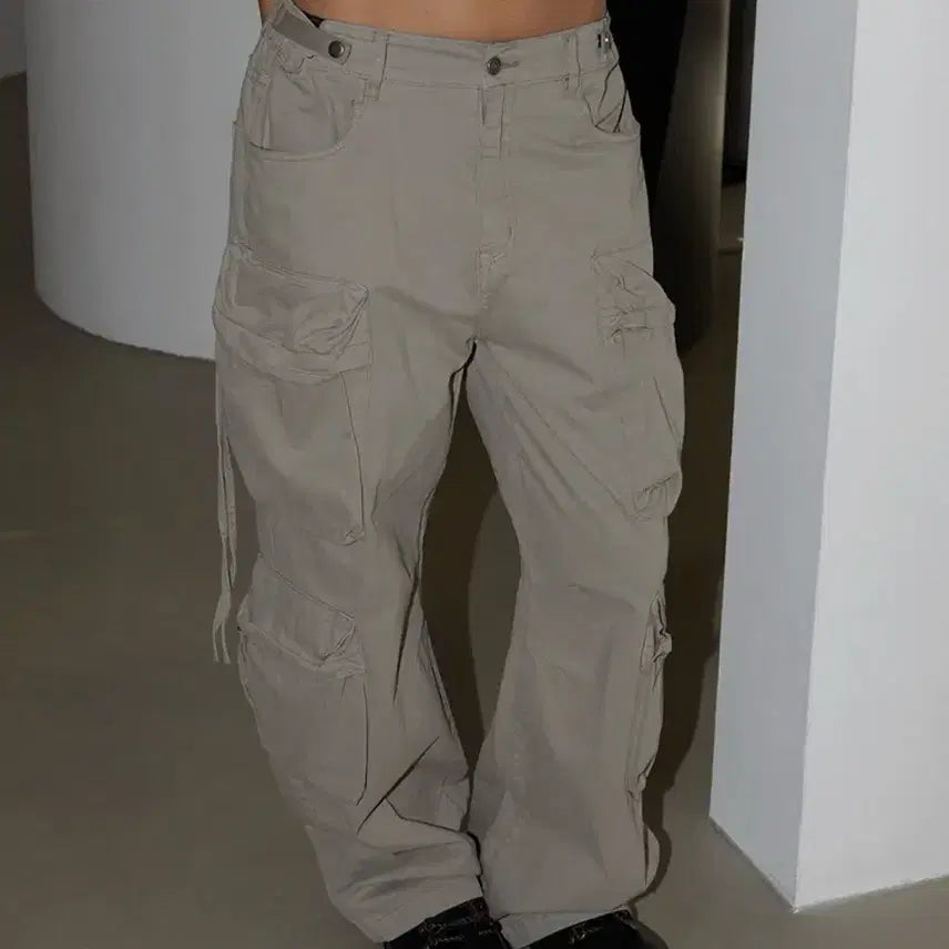[BUNJANG] Martin Multi Cargo Dyed Cotton Pants / 마틴 멀티 카고 다이드 코튼 팬츠