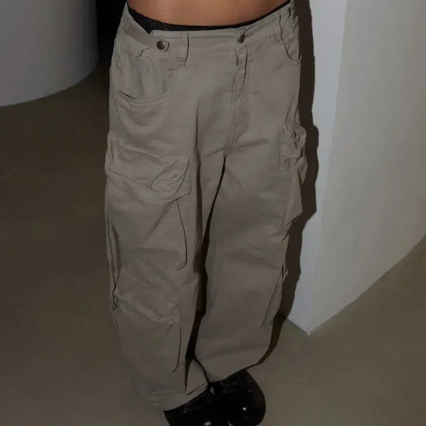 [BUNJANG] Martin Multi Cargo Dyed Cotton Pants / 마틴 멀티 카고 다이드 코튼 팬츠