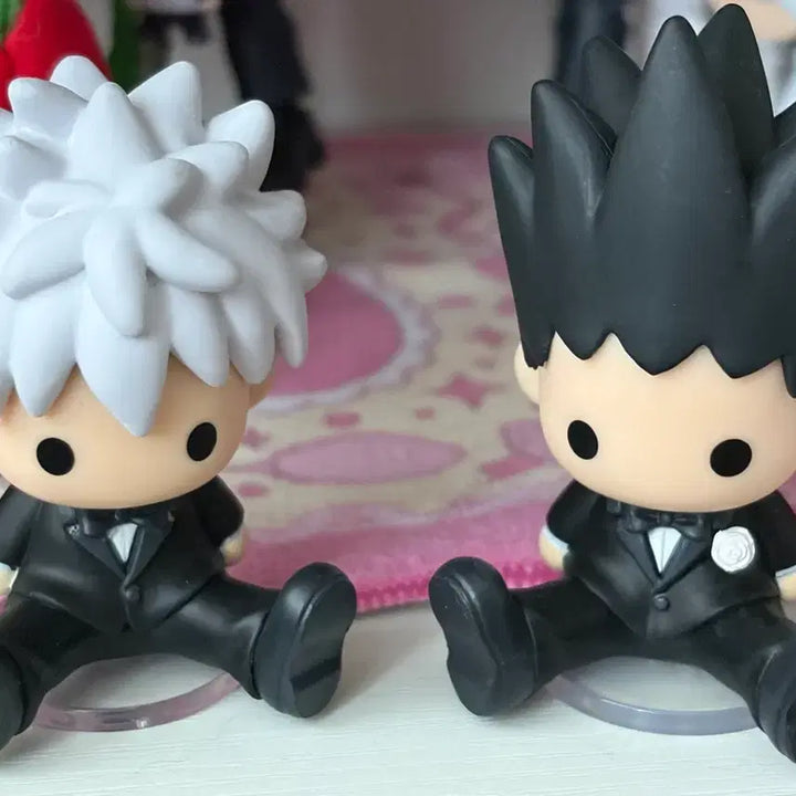 [BUNJANG] Hunter x Hunter PETA-DOL Figure Set - Killua &amp; Gon / 헌헌 페타돌 피규어 키르아 곤 일괄 판매