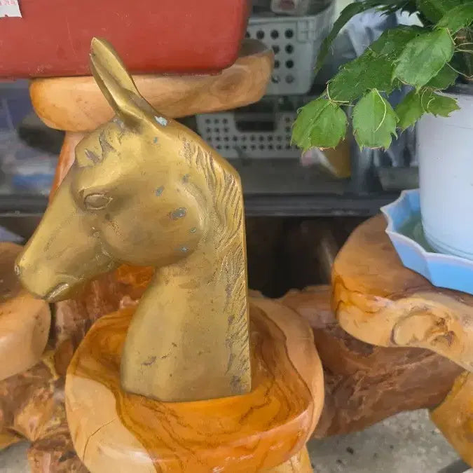 [BUNJANG] Bronze Horse Head Sculpture / 항동 말머리조각상