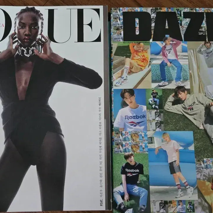 [BUNJANG] Park Jihoon Magazine Set (Dazed July 2018, Vogue March 2019) / 박지훈 세트 (데이즈드 2018.7, 보그2019.3)