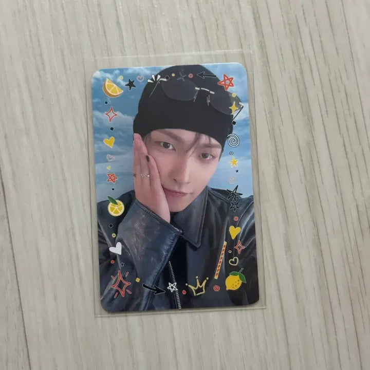 [BUNJANG] ATEEZ GOLDEN HOUR: Part.3 Hongjoong Lemon Drop Photocard / 에이티즈 GOLDEN HOUR 3 레몬드랍 공방포카 홍중 포카