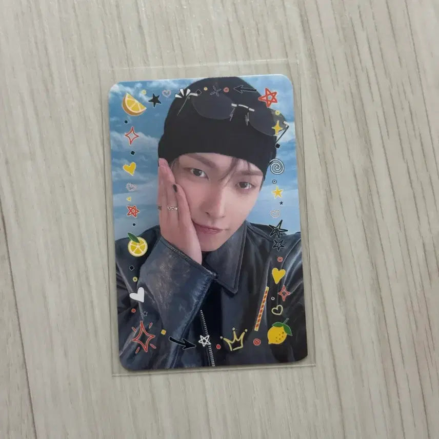[BUNJANG] ATEEZ GOLDEN HOUR: Part.3 Hongjoong Lemon Drop Photocard / 에이티즈 GOLDEN HOUR 3 레몬드랍 공방포카 홍중 포카