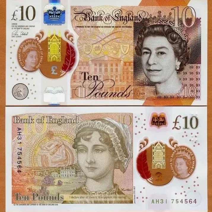 [BUNJANG] United Kingdom 2017 10 Pound Polymer Uncirculated Coin / 영국 2017 10파운드 폴리머 미사용