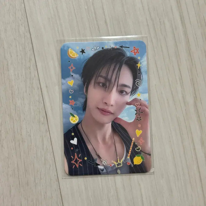 [BUNJANG] ATEEZ GOLDEN HOUR: Part.3 Lemondrop Photocard Seonghwa / 에이티즈 GOLDEN HOUR 3 레몬드랍 공방포카 성화 포카