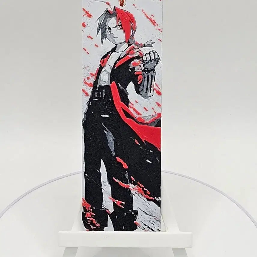 [SOLD OUT] [3D 메모리 아트] 강철의 연금술사 에드워드 엘릭 책갈피