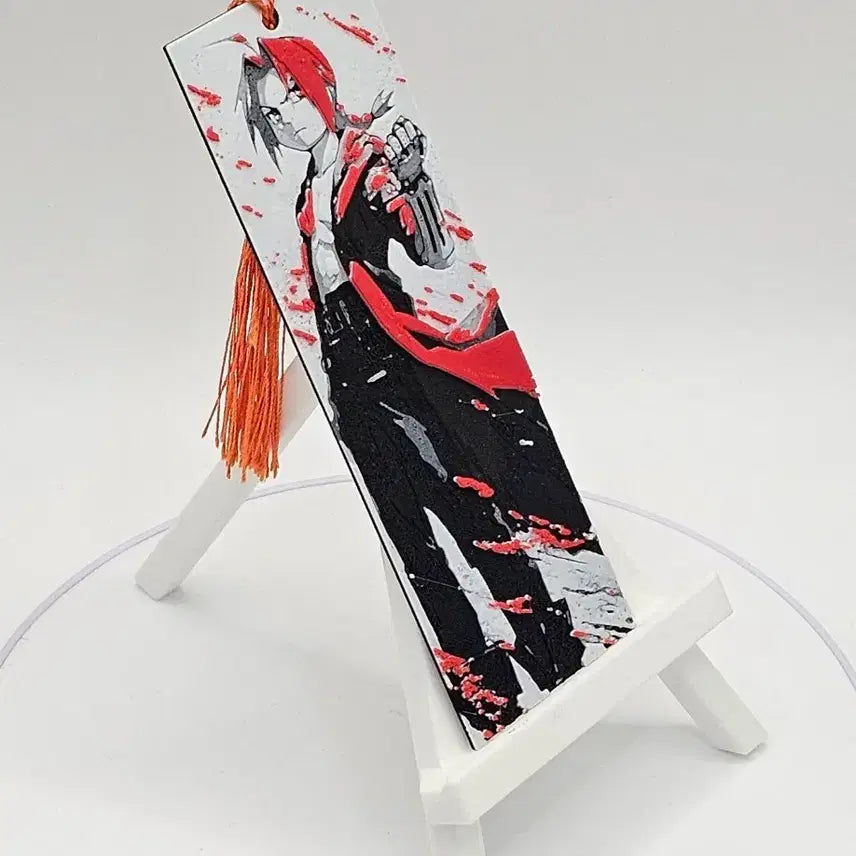 [SOLD OUT] [3D 메모리 아트] 강철의 연금술사 에드워드 엘릭 책갈피