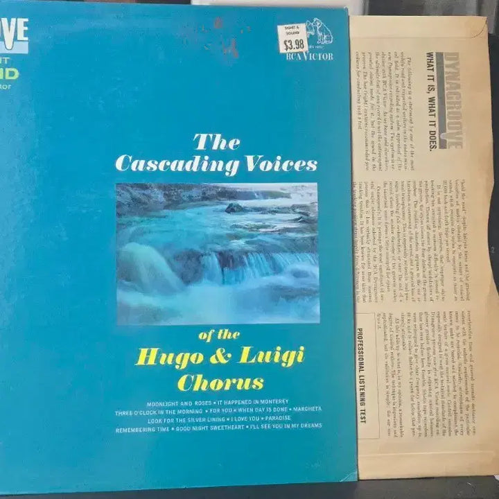 [BUNJANG] Hugo &amp; Luigi Chorus Cascading Voices LP US / Hugo &amp; Luigi 코러스_Cascading Voices~_LP US