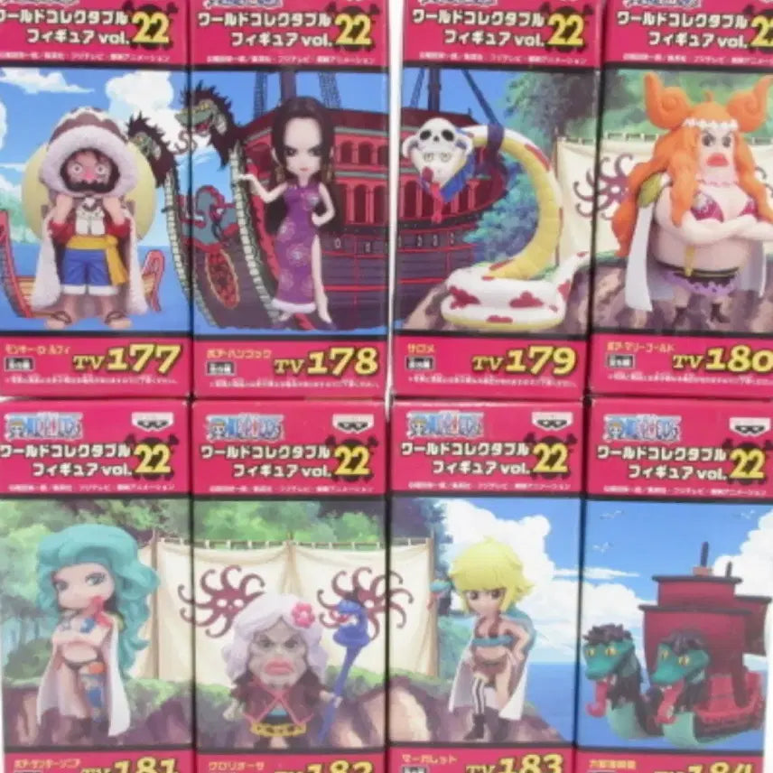 [BUNJANG] One Piece World Collectable Figure Vol. 22 Luffy, Hancock / [미개봉] 원피스 월콜 [ 22탄 루피, 핸콕 등 ]월드 콜렉터블 피규어