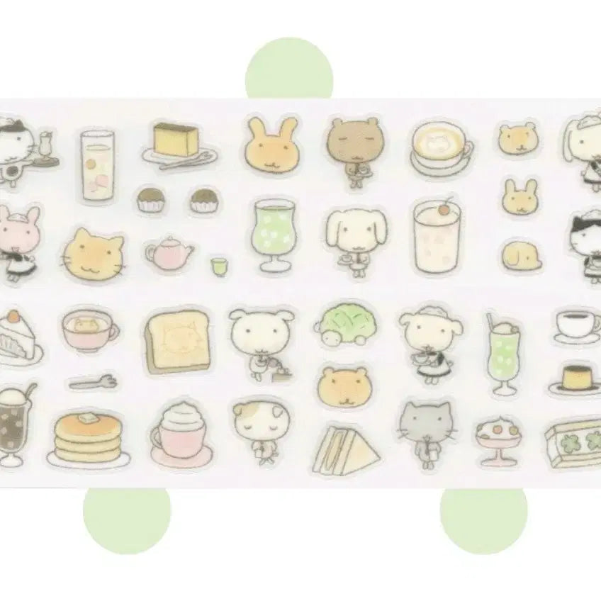 [BUNJANG] Wui Cafe Kiss Cut Matting Tape / (재고1)우이 카페 키스컷띵 마테띵