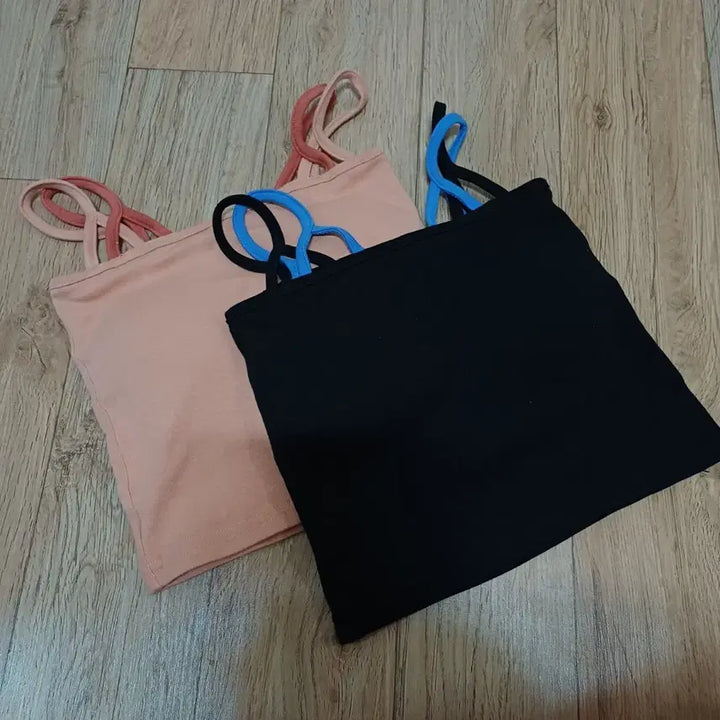 [SOLD OUT] 콘치웨어 크롭 브라탑 2종