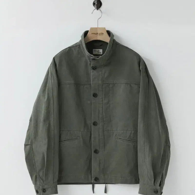 [BUNJANG] Roughside 26SS Scout Jacket Dark Olive Size 1 / 러프사이드 스카우트 자켓 다크 올리브 1사이즈
