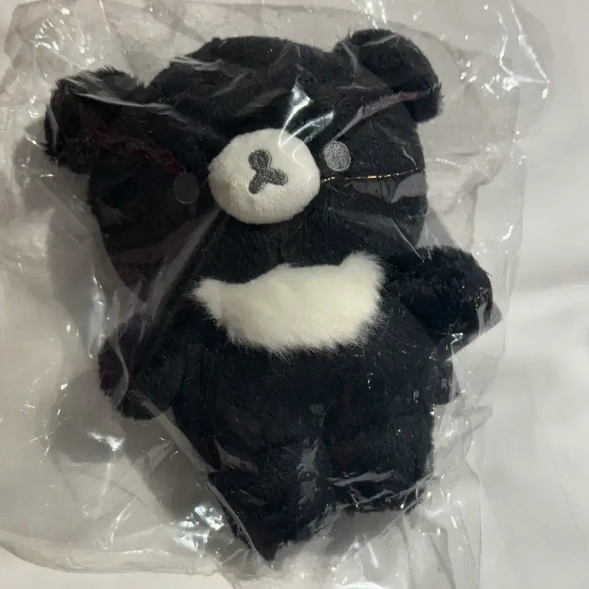 [BUNJANG] Rilakkuma Monochrome Chairoikoguma Mascot Plush / 리락쿠마 모노크롬 챠이로이코구마 마스코트 누이