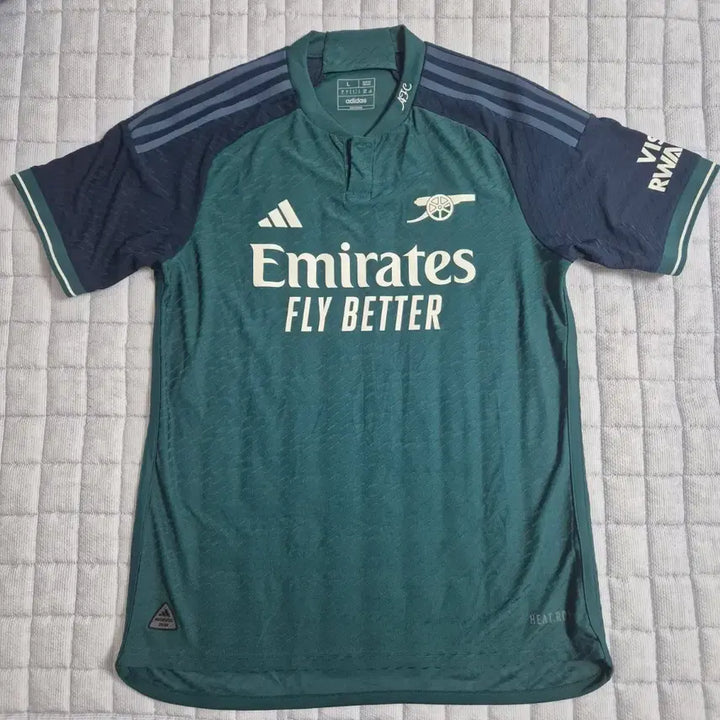 [BUNJANG] Arsenal 23-24 Third Authentic Jersey (Intl. L) - Genuine IN1603 / 아스날 23-24 써드 어센틱 (해외L) 유니폼 정품 IN1603
