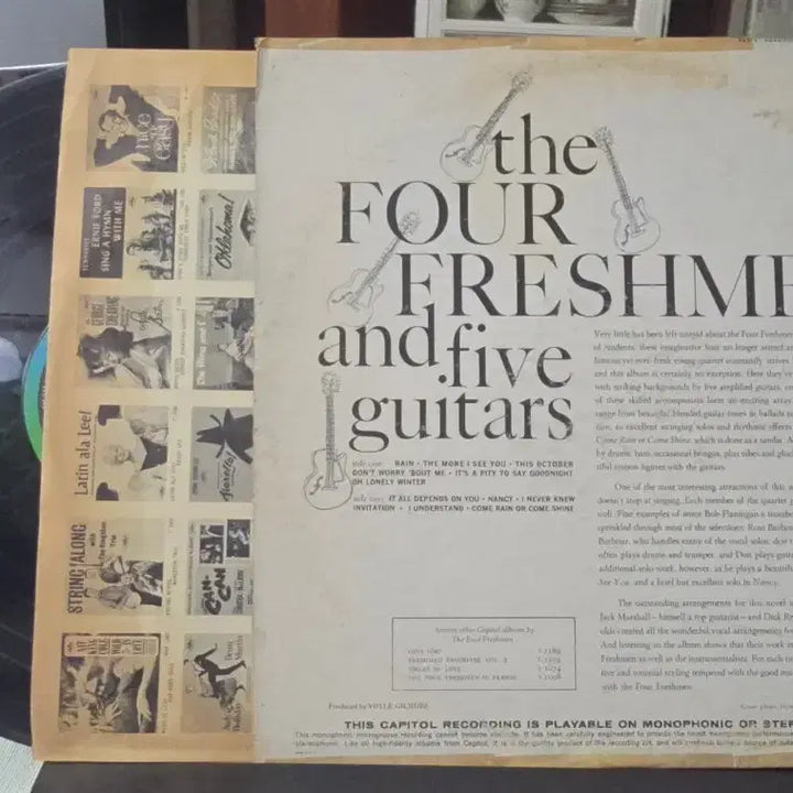 [BUNJANG] The Four Freshmen and Five Guitars Original LP / The Four Freshmen Five Guitar_재즈 LP USA