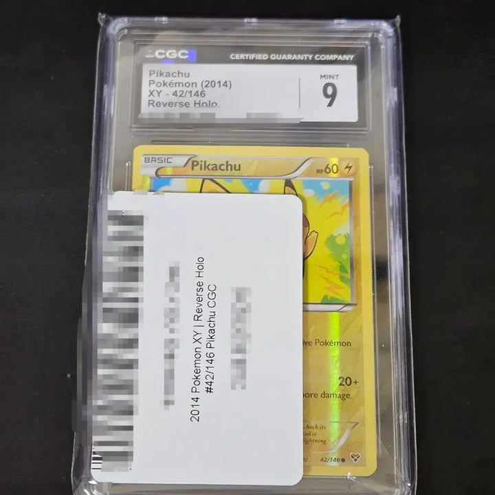 [BUNJANG] Pokemon XY 2014 Reverse Holo Pikachu Trading Card CGC 9 / 포켓몬카드 2014 Pokemon XY Reverse Holo 피카츄