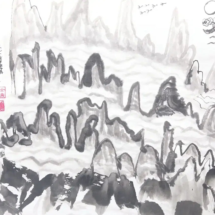 [BUNJANG] Sukhwa Landscape Painting (&