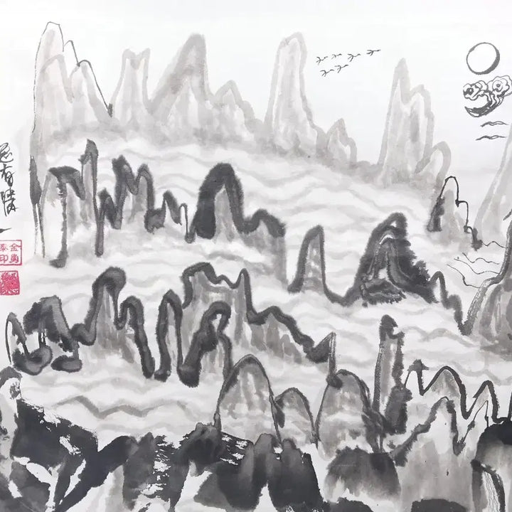 [BUNJANG] Sukhwa Landscape Painting (&